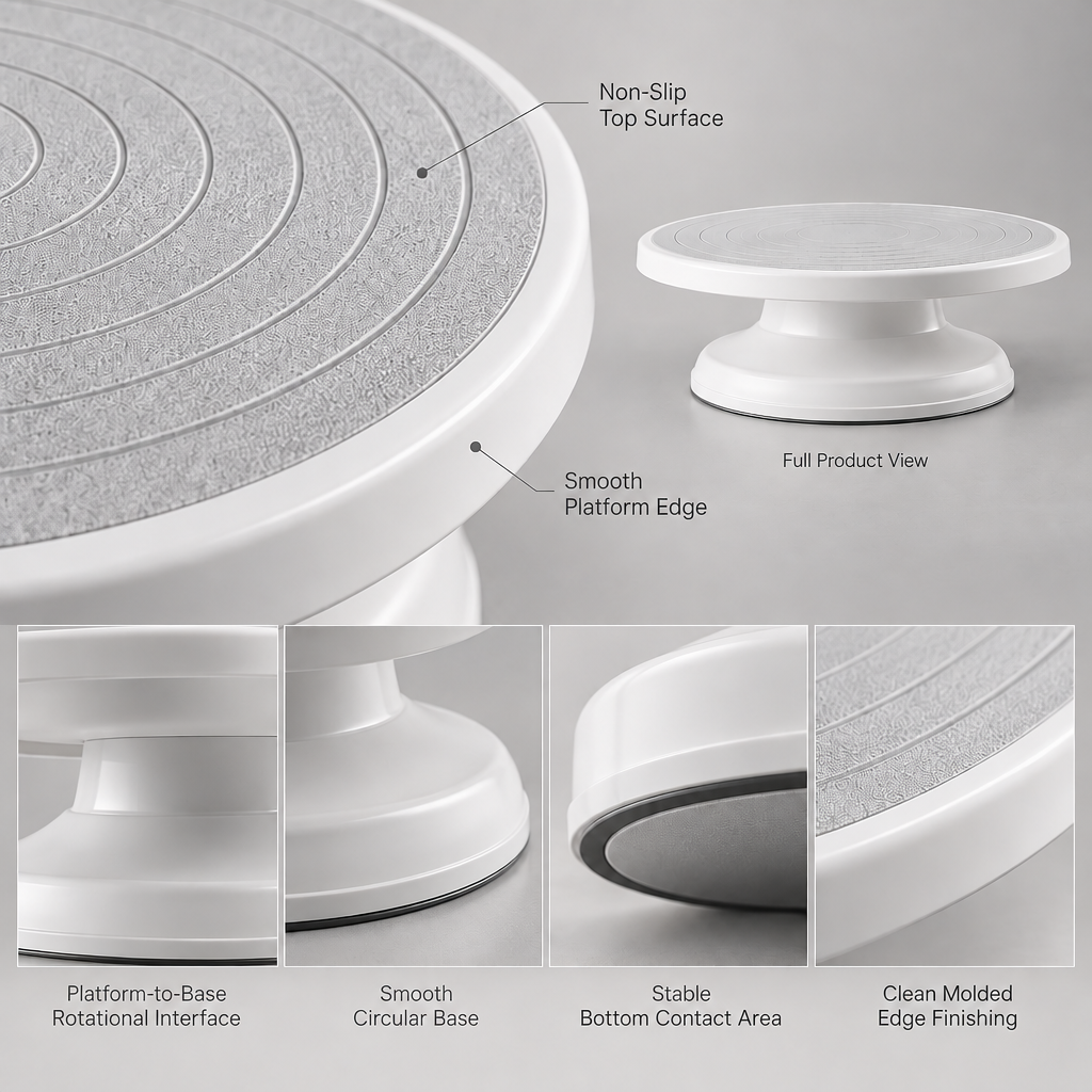 Lovrqi™ Rotating Cake Decorating Stand main image 06