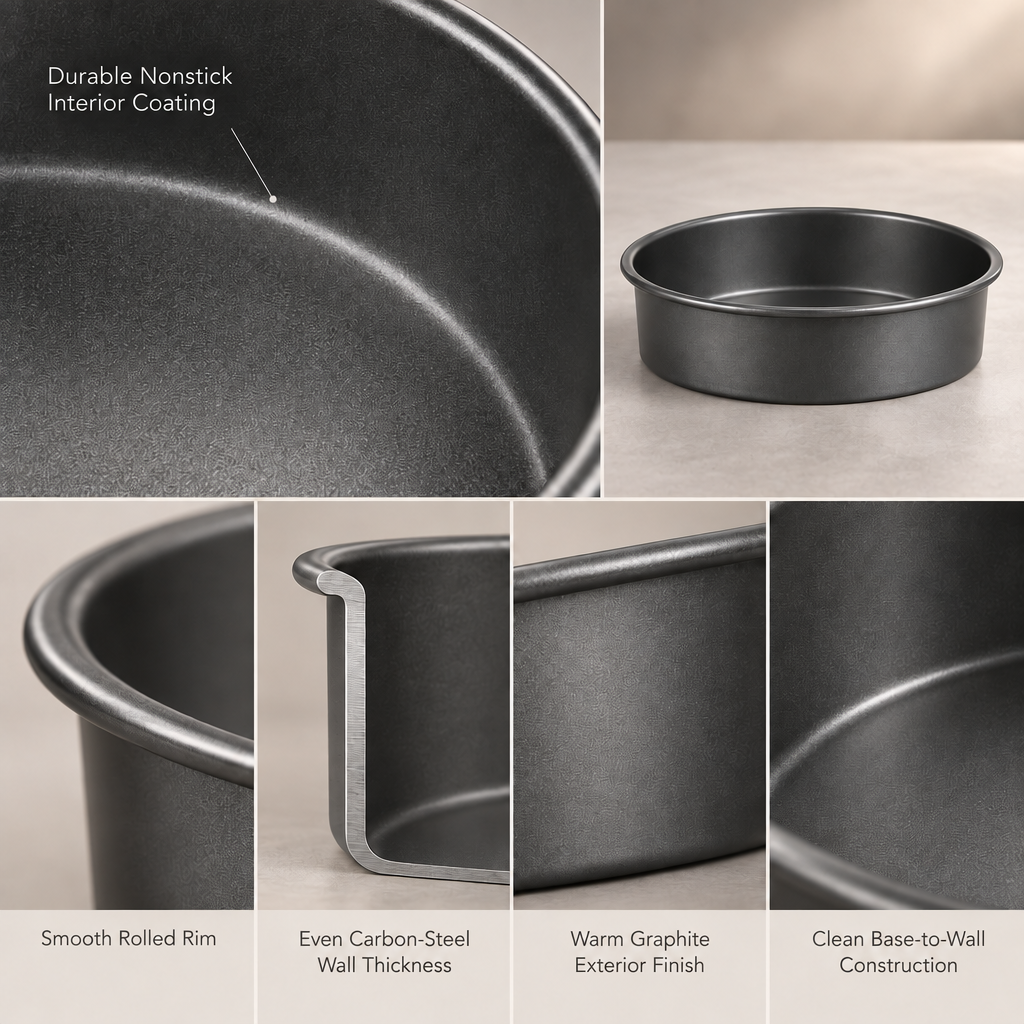 Lovrqi™ Nonstick Round Cake Baking Pan main image 06