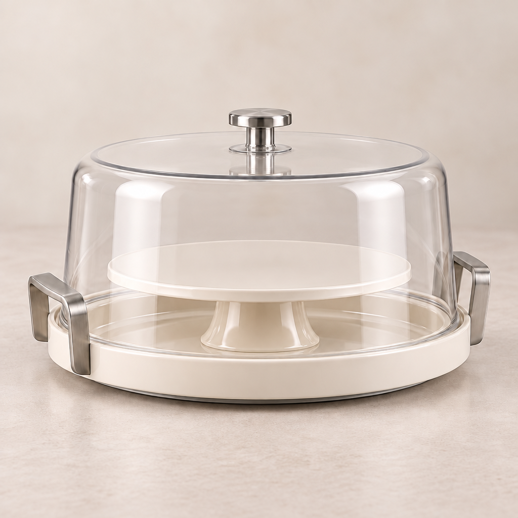 Lovrqi™ Lidded Cake Display Tray hero
