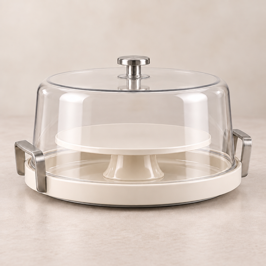 Lovrqi™ Lidded Cake Display Tray hero