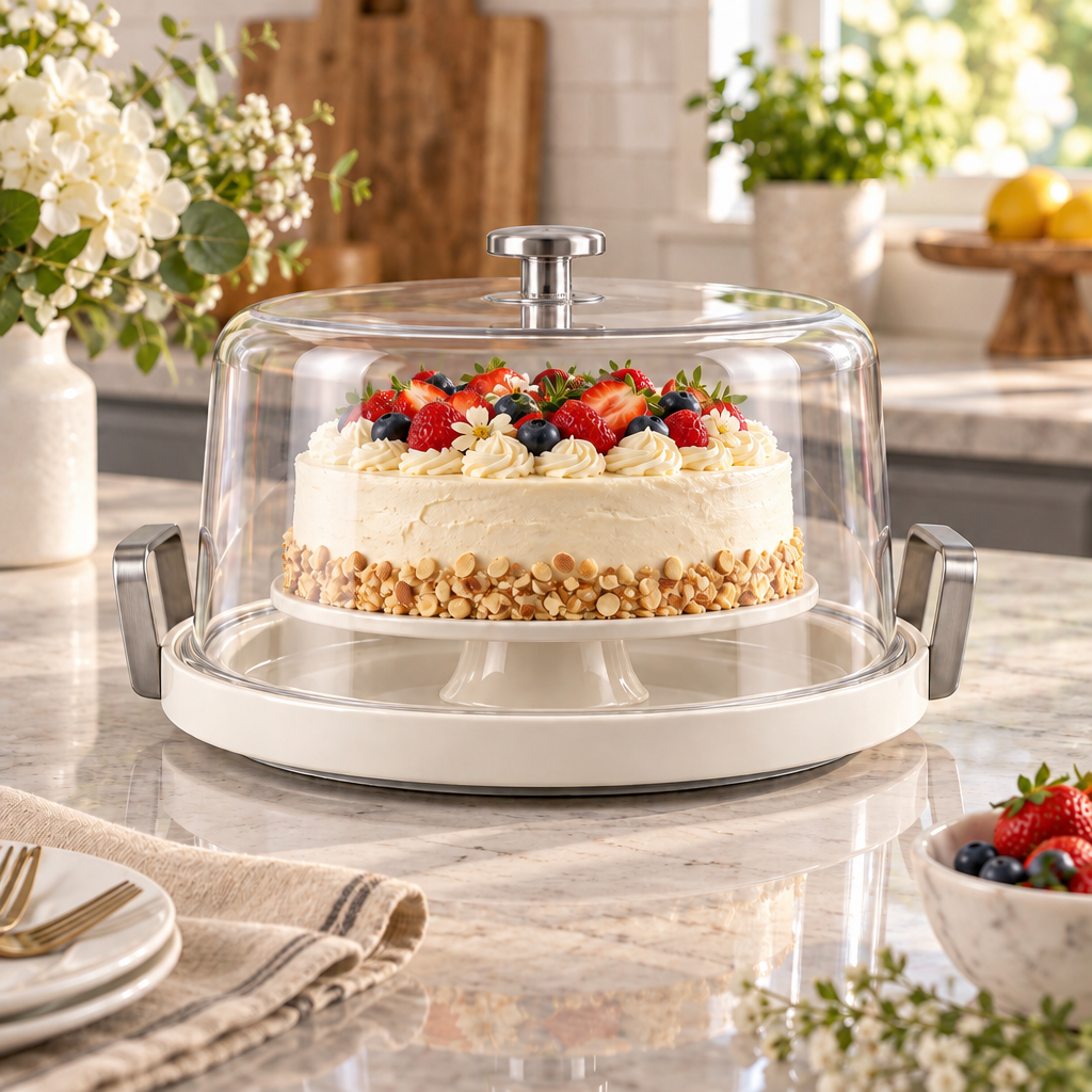 Lovrqi™ Lidded Cake Display Tray main image 02