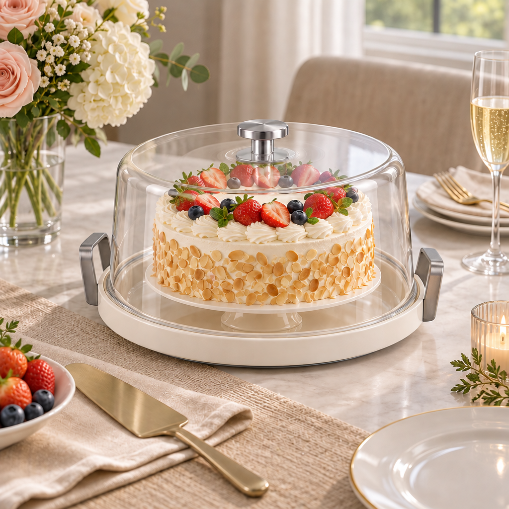 Lovrqi™ Lidded Cake Display Tray main image 05