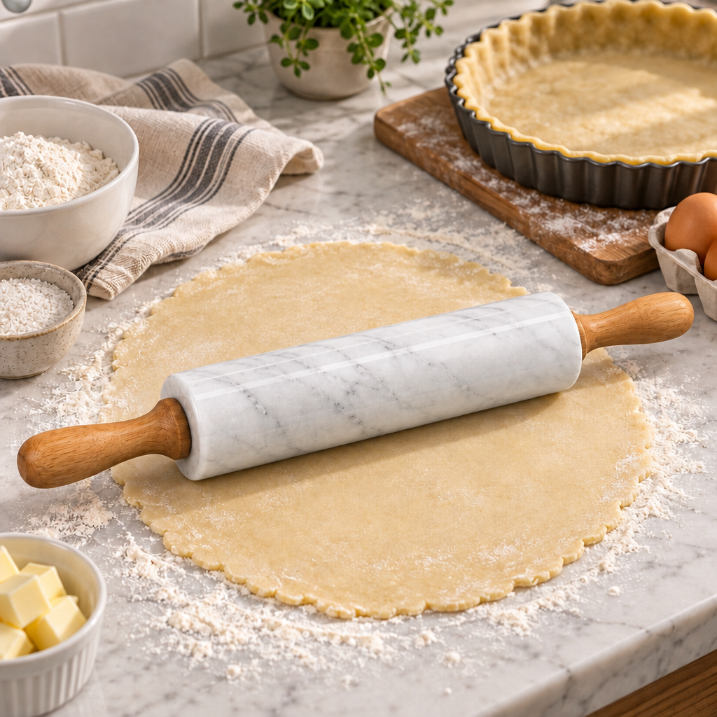 Lovrqi™ Marble Baking Rolling Pin main image 05