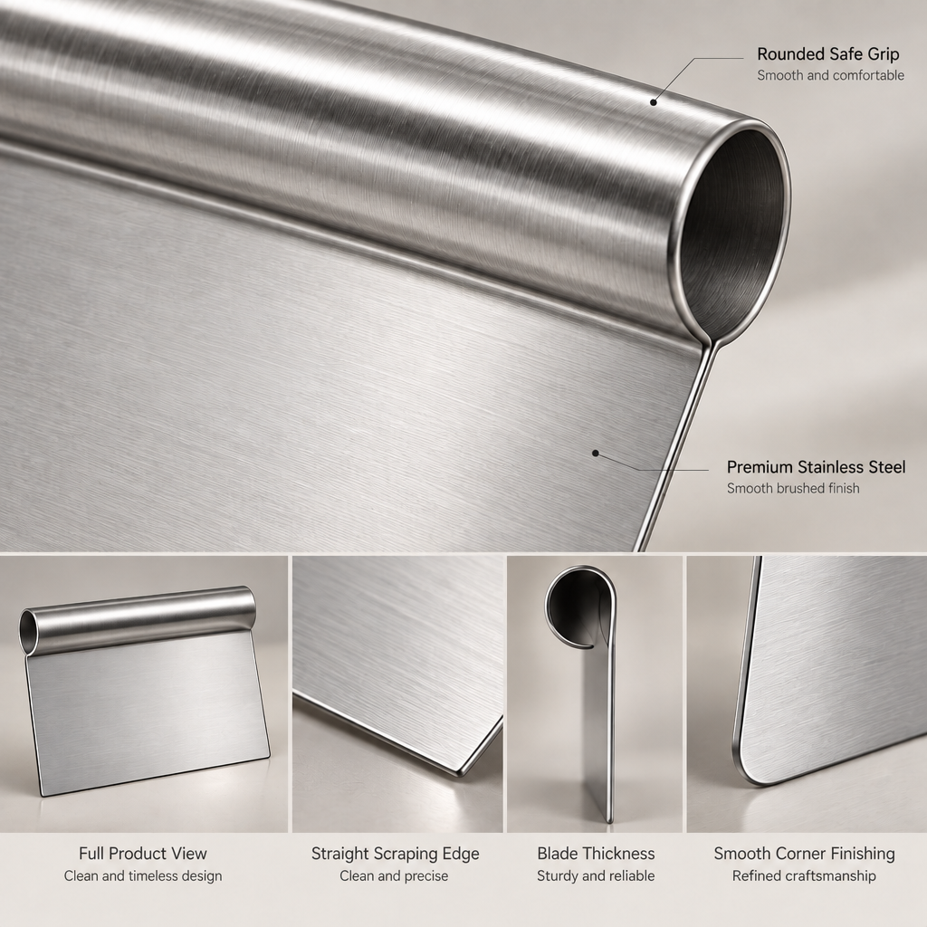 Lovrqi™ Stainless Steel Dough Cutter main image 06