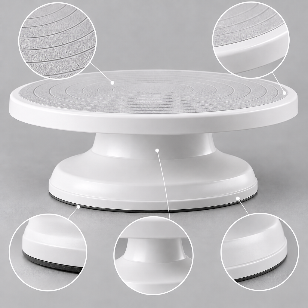 Lovrqi™ Rotating Cake Decorating Stand main image 03