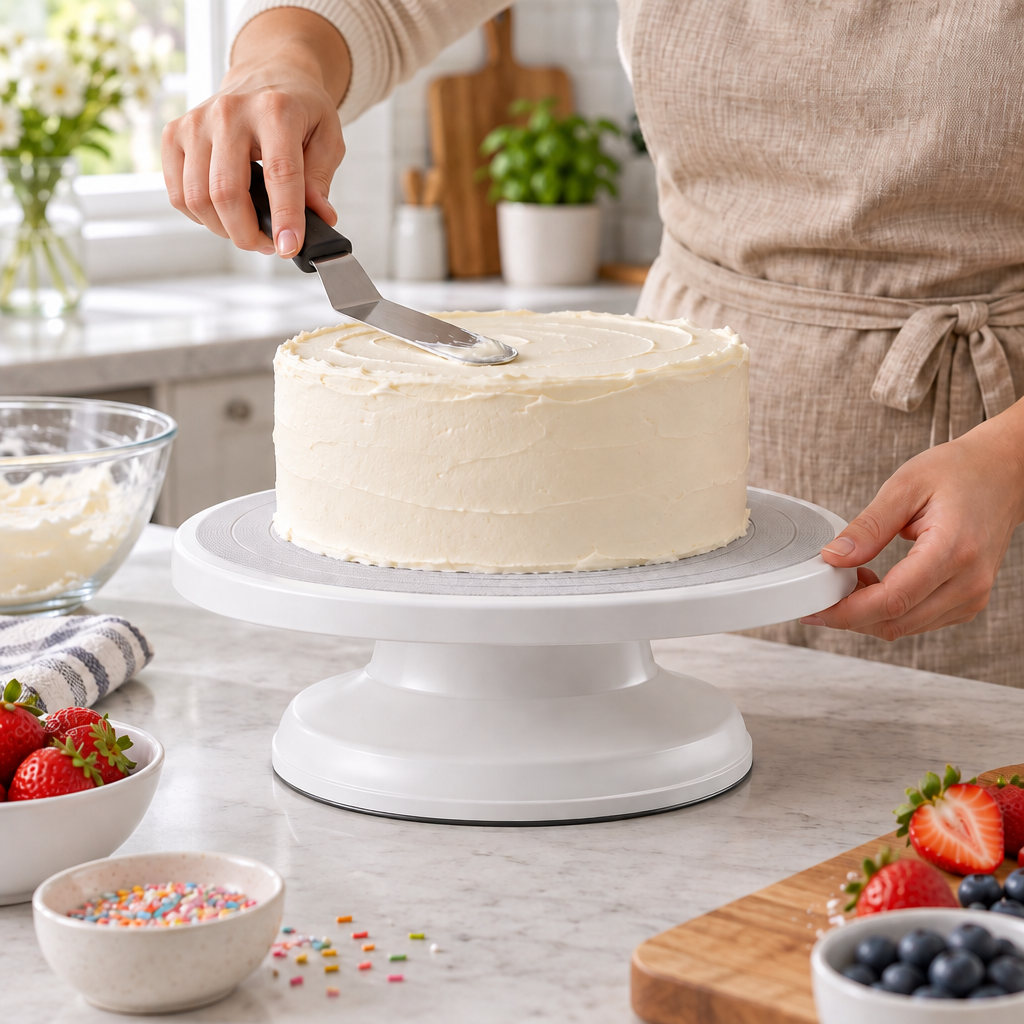 Lovrqi™ Rotating Cake Decorating Stand main image 04