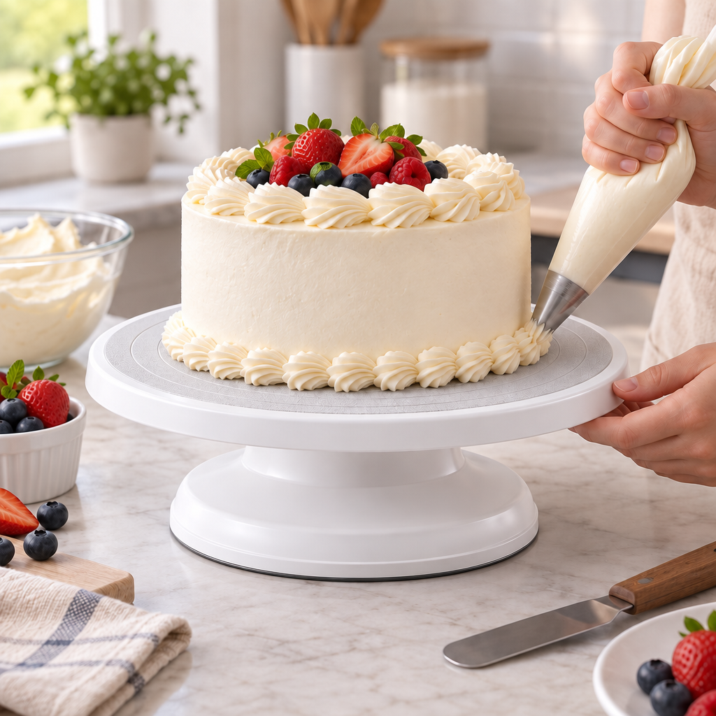 Lovrqi™ Rotating Cake Decorating Stand main image 05