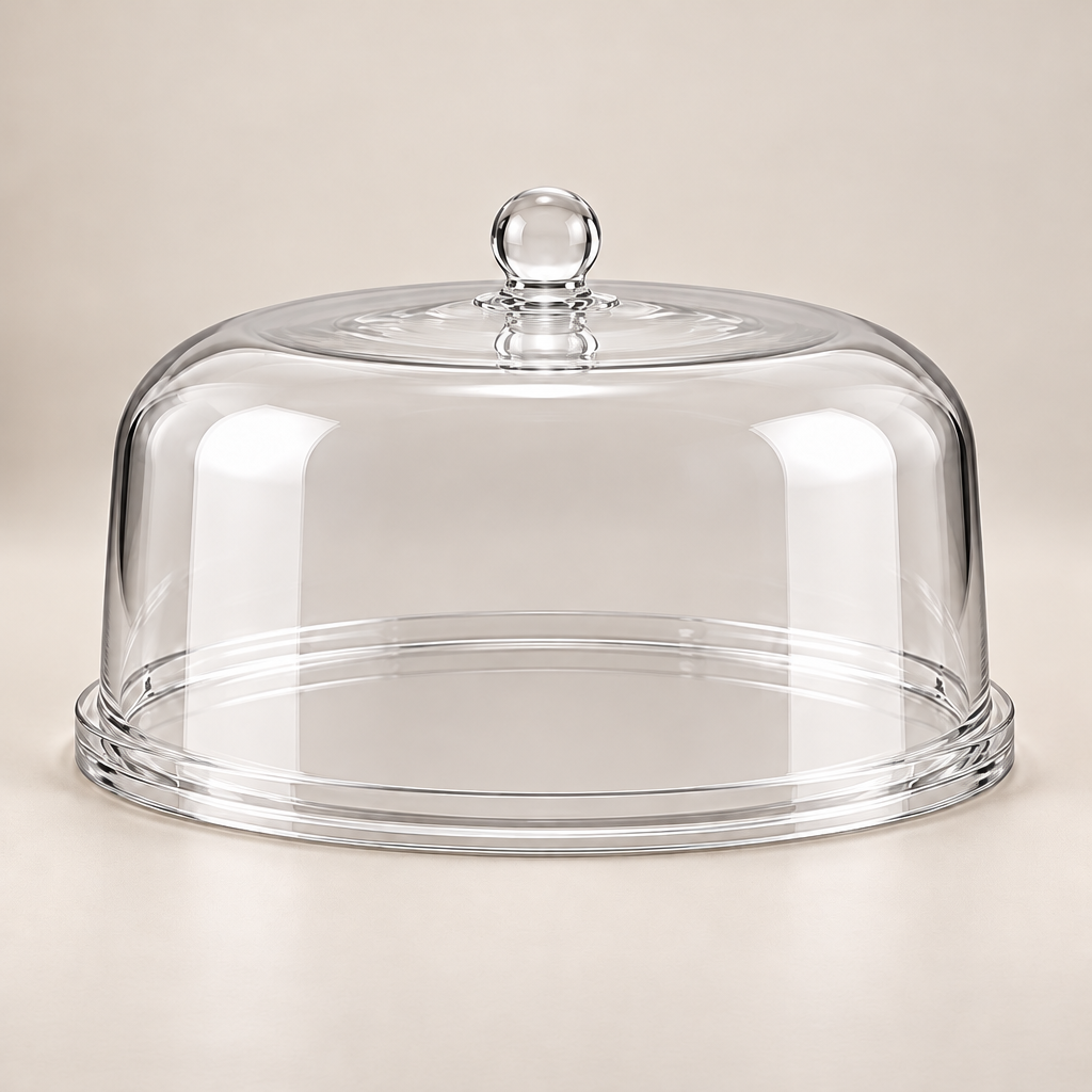 Lovrqi™ Clear Acrylic Cake Display Dome hero
